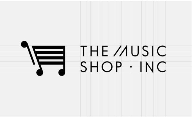 英國The Music Shop在線音樂商店圖標logo設計-音樂vi設計-探鳴品牌VI設計公司.jpg